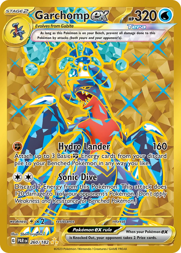 Garchomp ex, Paradox Rift 260/182