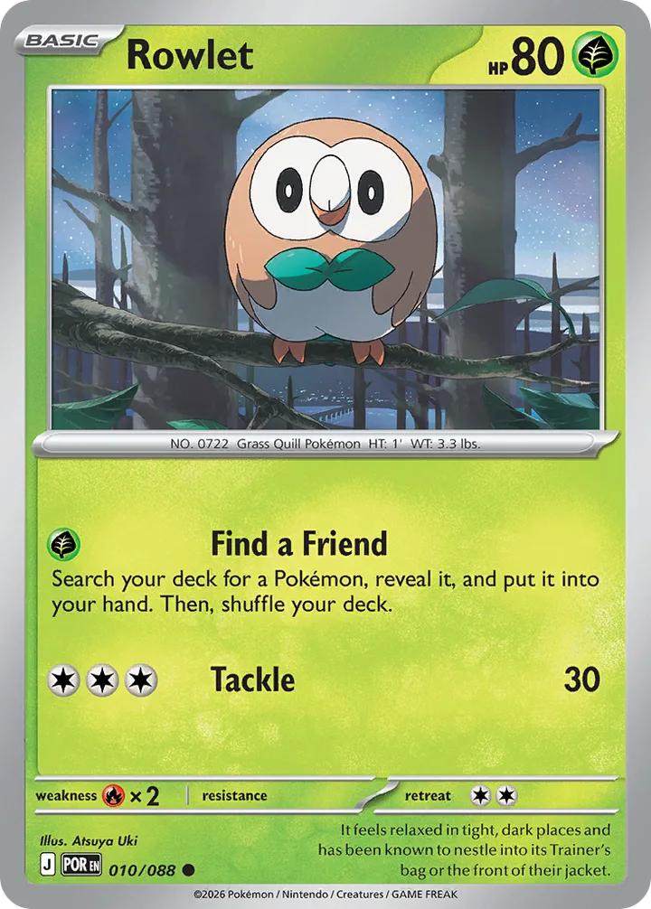 Rowlet, Perfect Order 010/088
