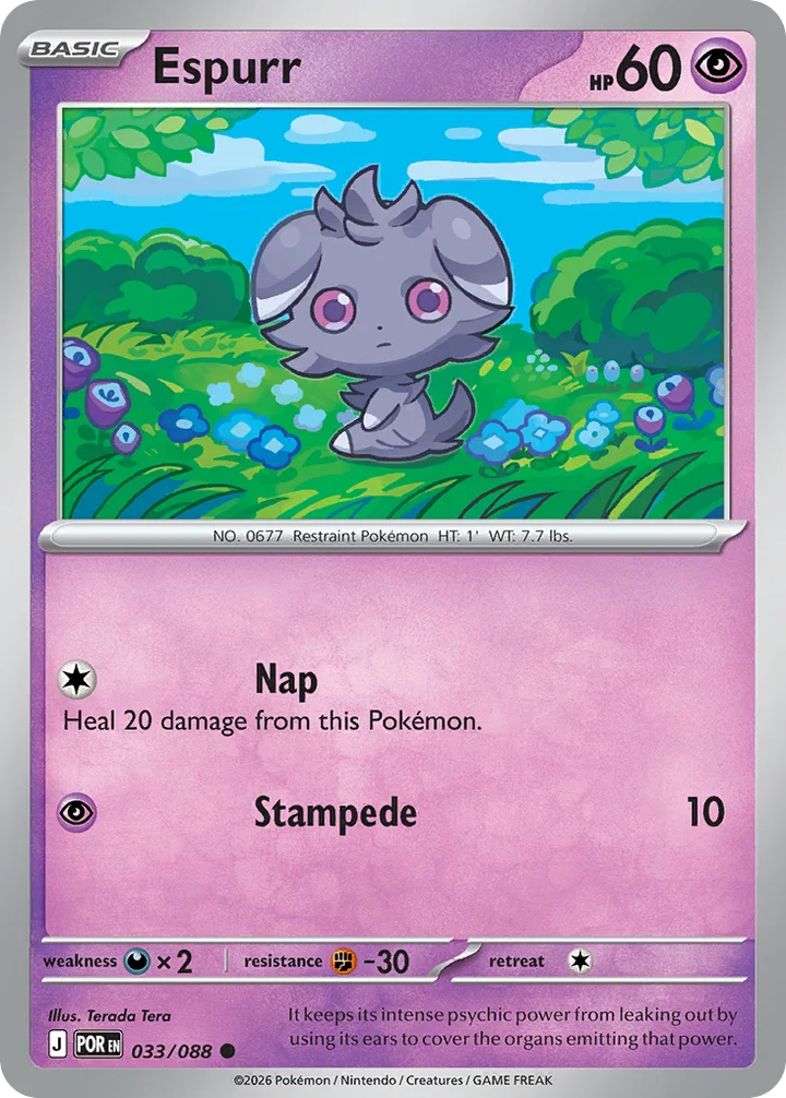 Espurr, Perfect Order 033/088