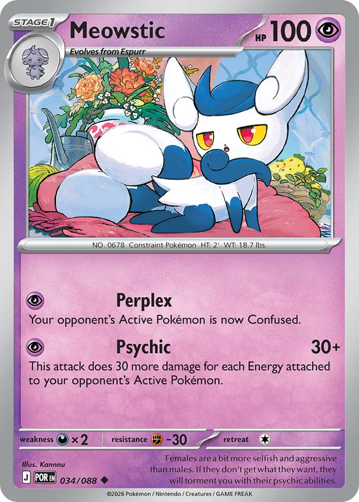 Meowstic, Perfect Order 034/088