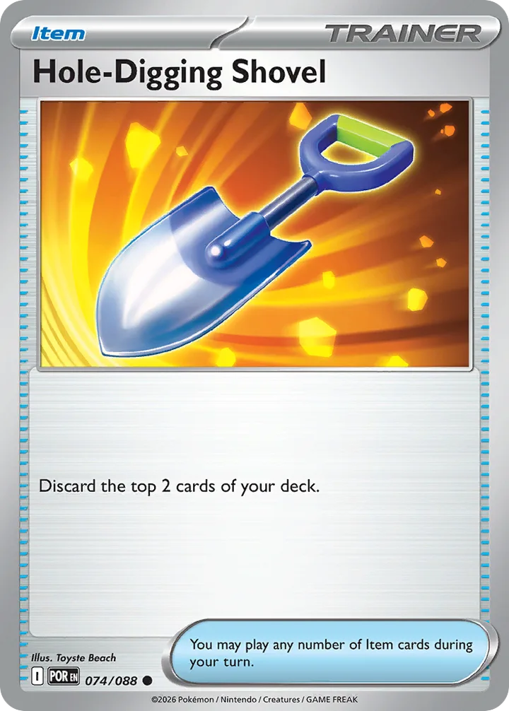 Hole-Digging Shovel, Perfect Order 074/088
