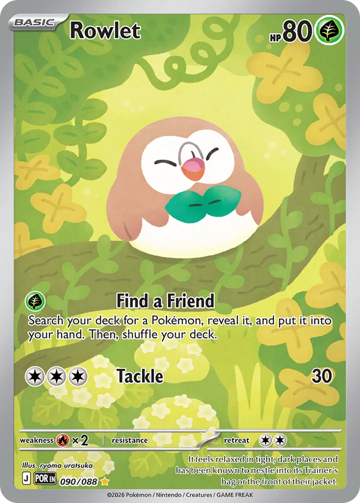 Rowlet, Perfect Order 090/088