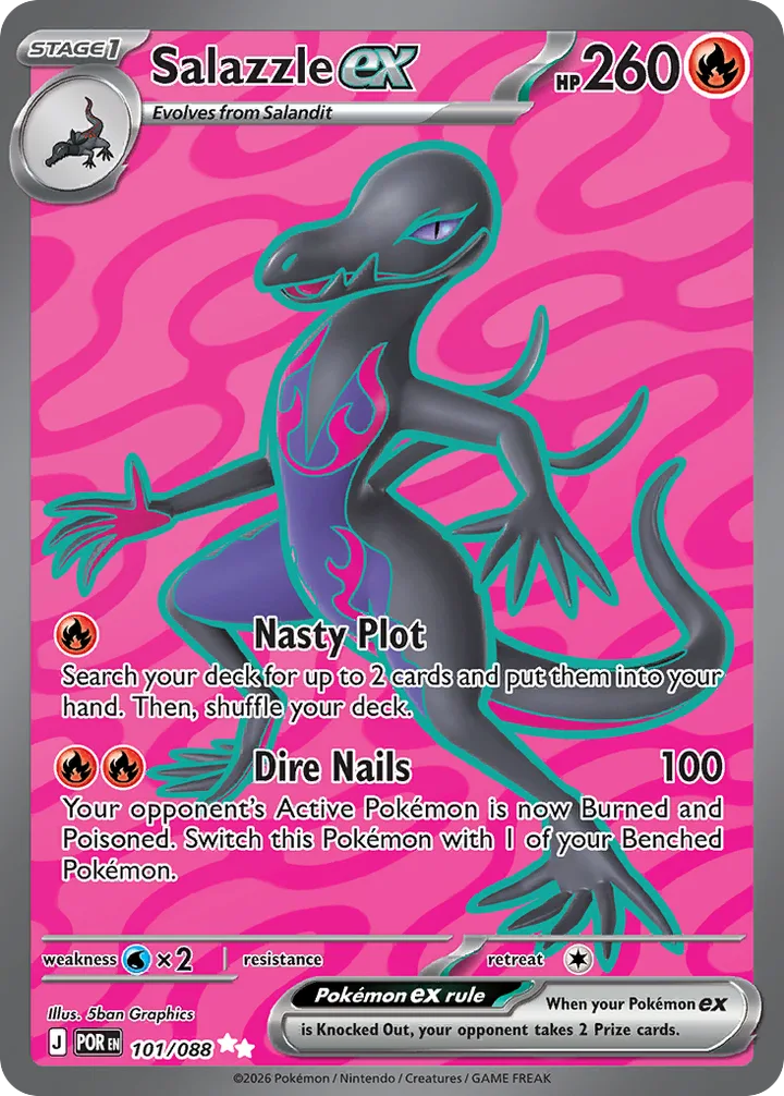 Salazzle ex, Perfect Order 101/088