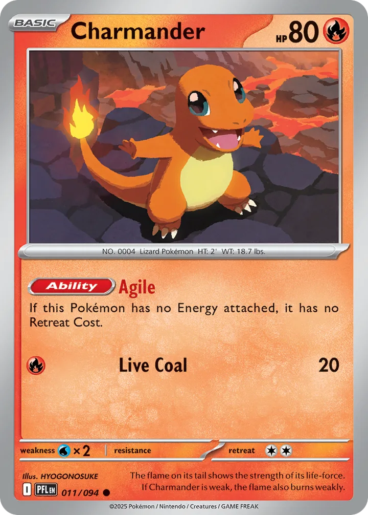 Charmander, Phantasmal Flames 011/094