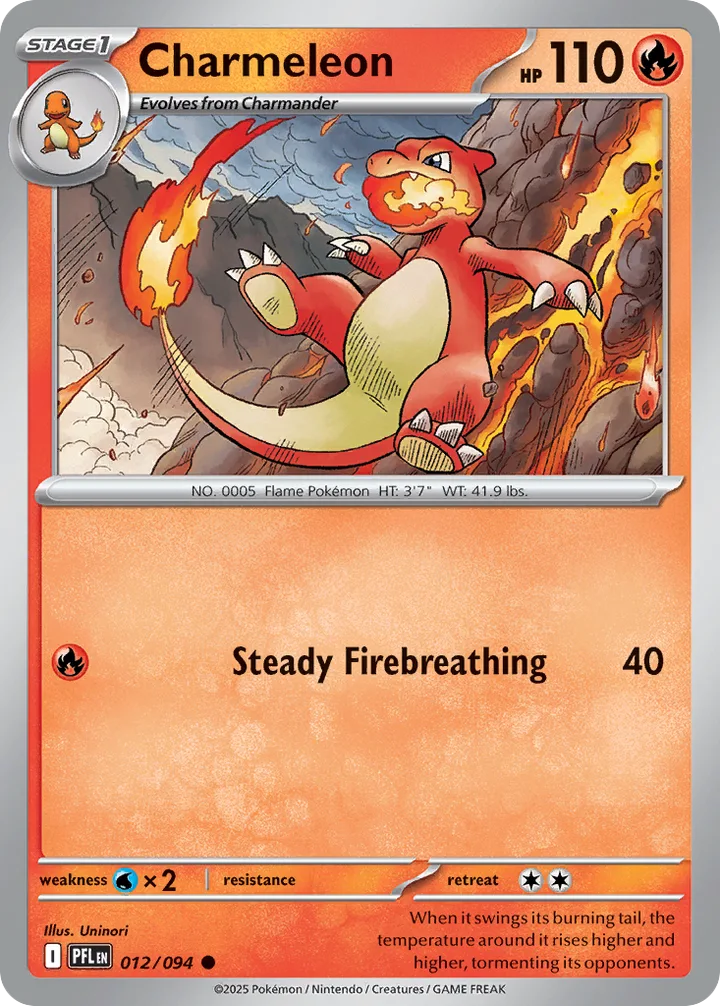 Charmeleon, Phantasmal Flames 012/094