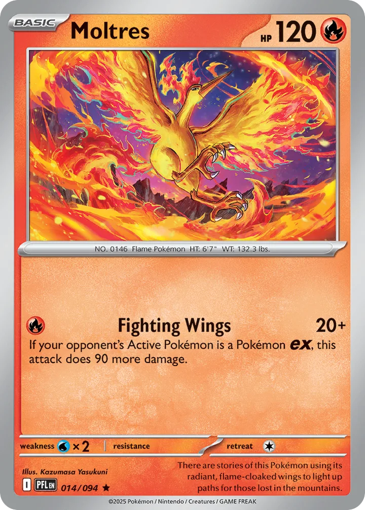Moltres, Phantasmal Flames 014/094