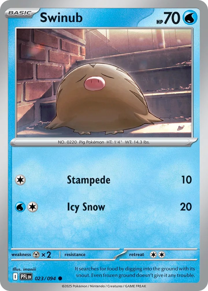 Swinub, Phantasmal Flames 023/094