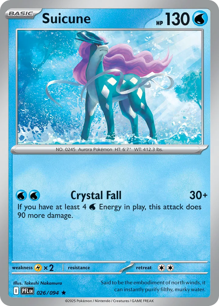 Suicune, Phantasmal Flames 026/094
