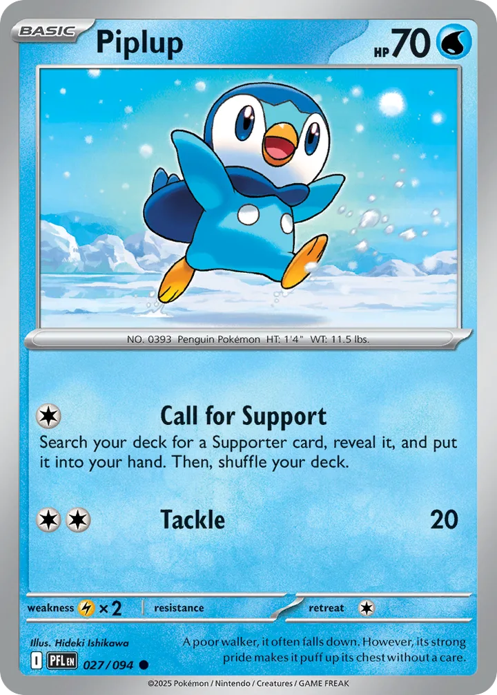 Piplup, Phantasmal Flames 027/094