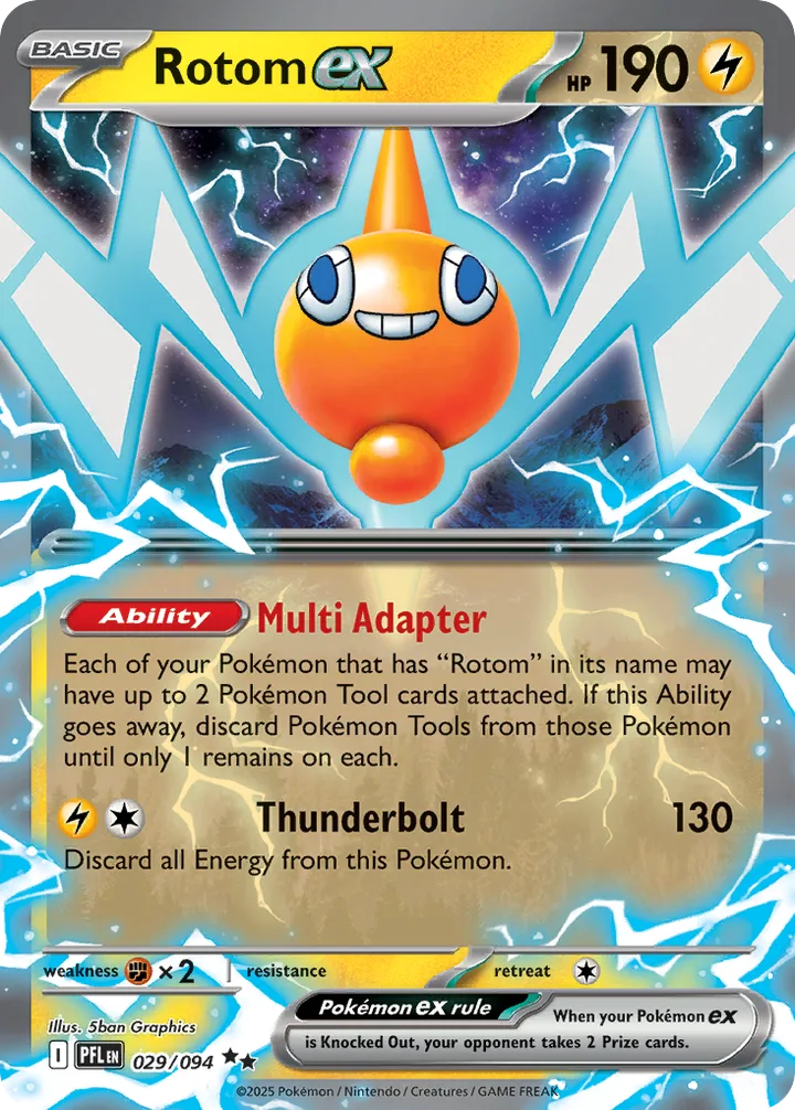 Rotom ex, Phantasmal Flames 029/094