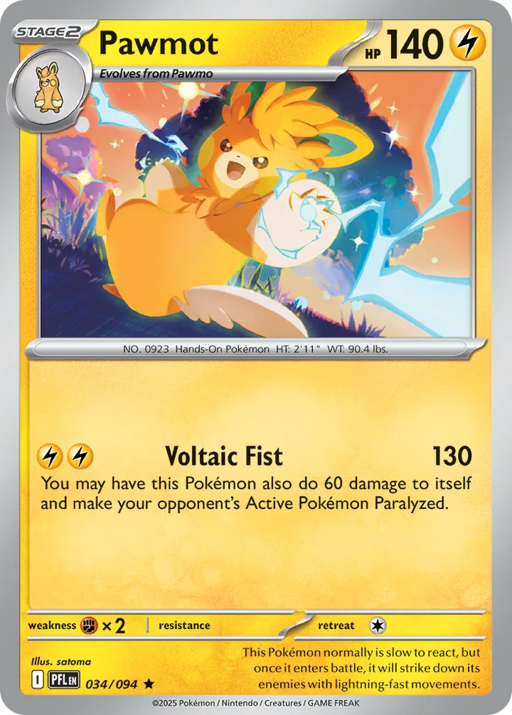 Pawmot, Phantasmal Flames 034/094