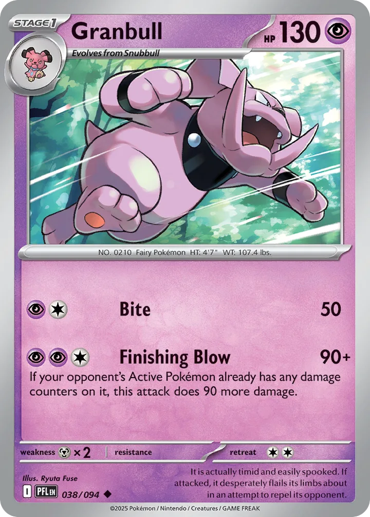 Granbull, Phantasmal Flames 038/094