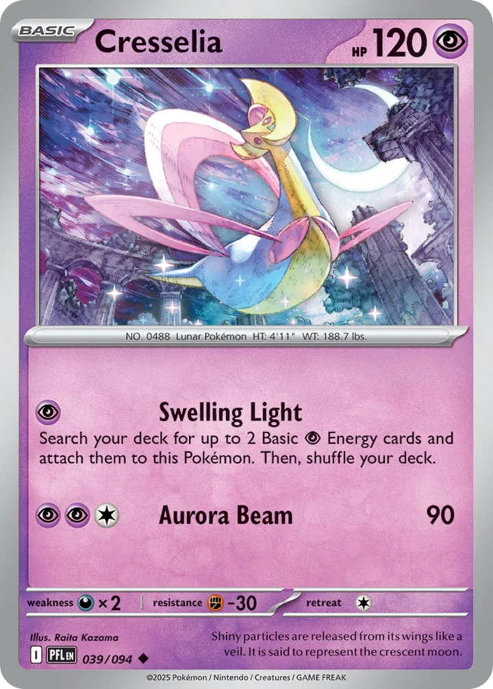 Cresselia, Phantasmal Flames 039/094