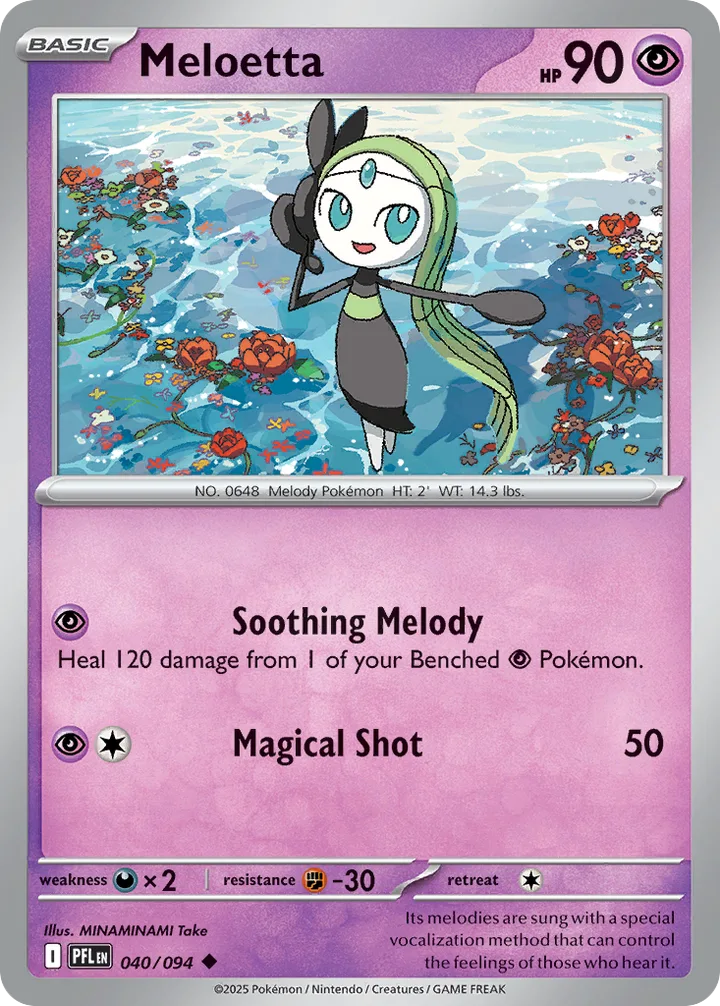 Meloetta, Phantasmal Flames 040/094