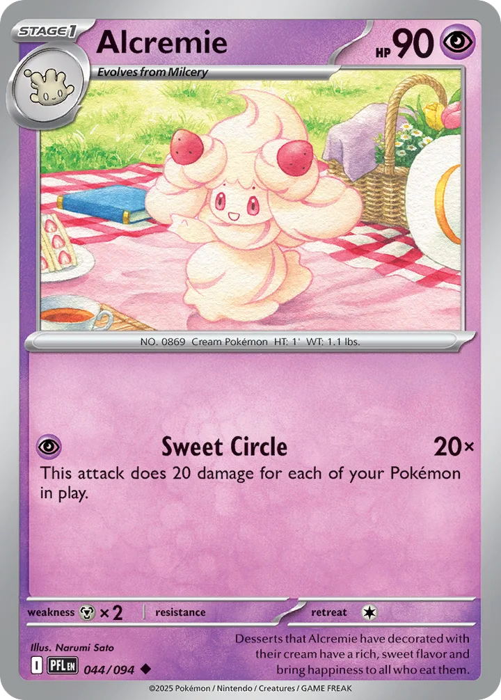Alcremie, Phantasmal Flames 044/094