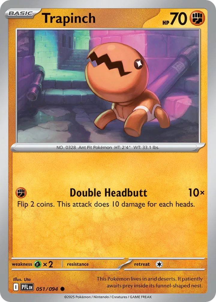 Trapinch, Phantasmal Flames 051/094