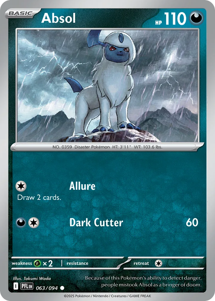 Absol, Phantasmal Flames 063/094