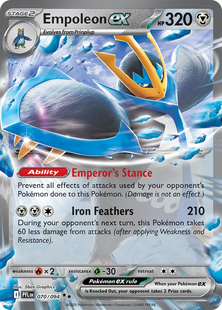 Empoleon ex, Phantasmal Flames 070/094