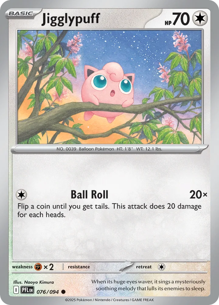 Jigglypuff, Phantasmal Flames 076/094