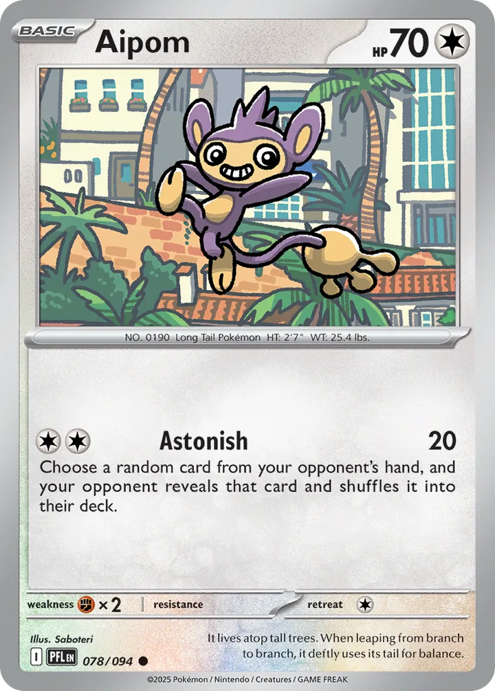 Aipom, Phantasmal Flames 078/094
