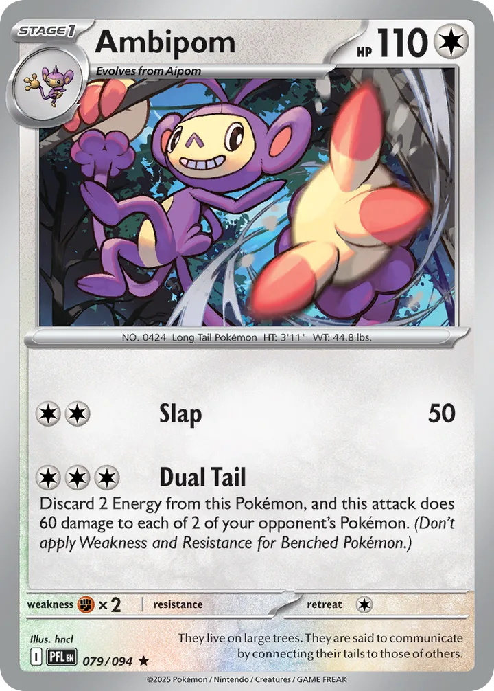 Ambipom, Phantasmal Flames 079/094