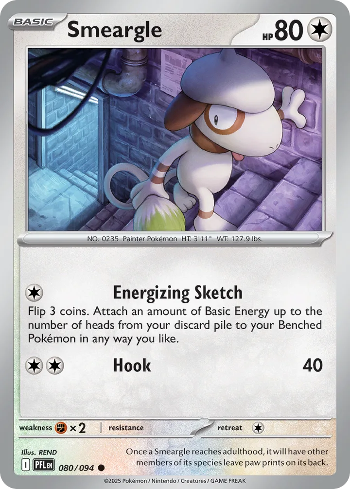 Smeargle, Phantasmal Flames 080/094