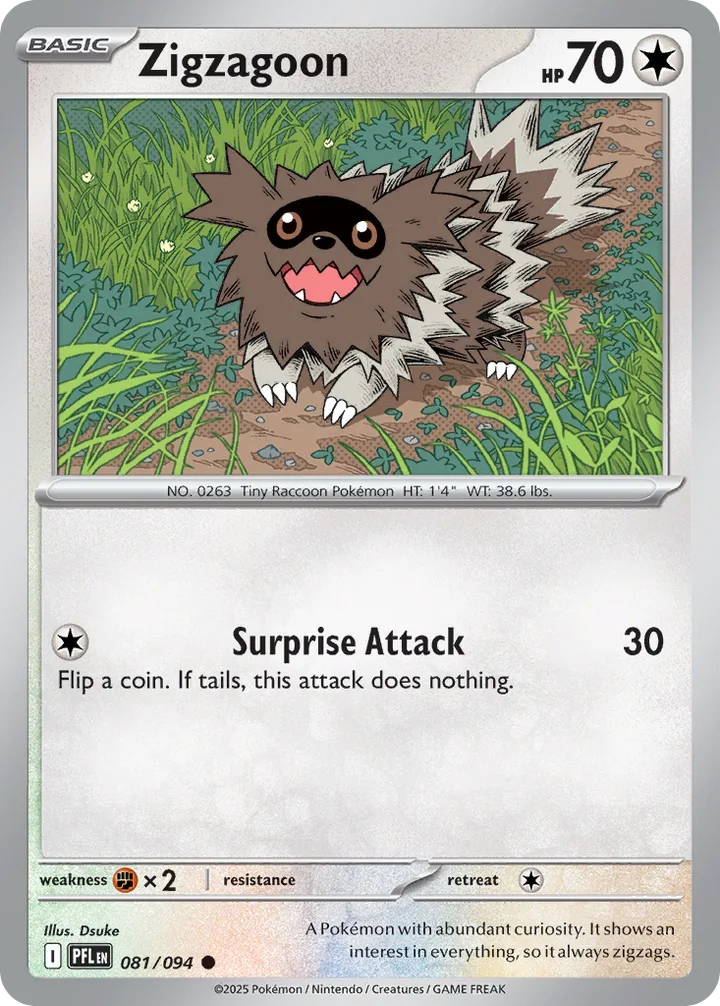 Zigzagoon, Phantasmal Flames 081/094