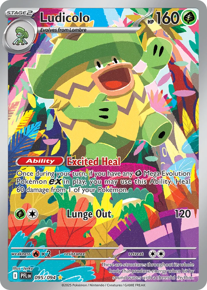 Ludicolo, Phantasmal Flames 095/094