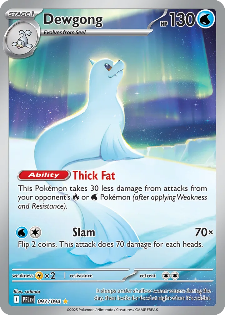 Dewgong, Phantasmal Flames 097/094