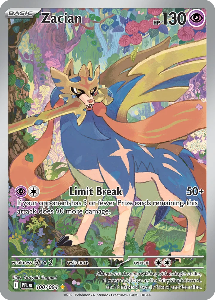 Zacian, Phantasmal Flames 100/094