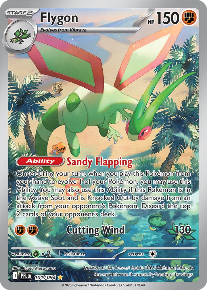 Flygon, Phantasmal Flames 101/094