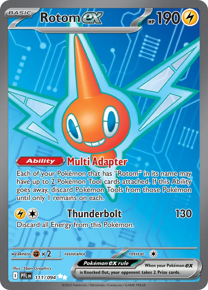 Rotom ex, Phantasmal Flames 111/094