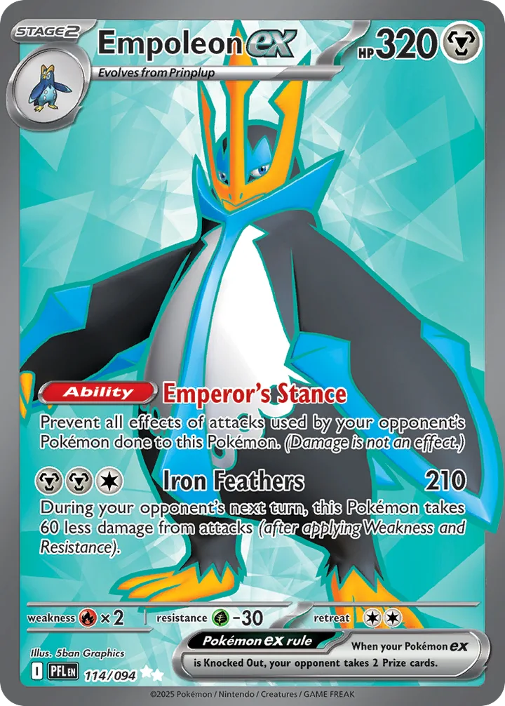 Empoleon ex, Phantasmal Flames 114/094