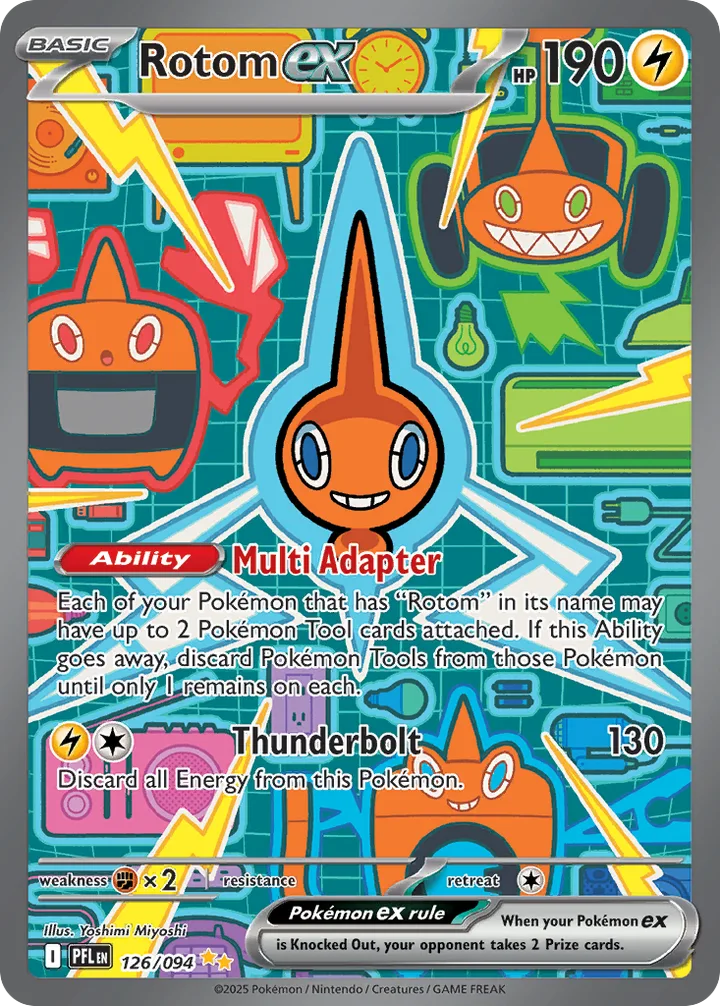 Rotom ex, Phantasmal Flames 126/094