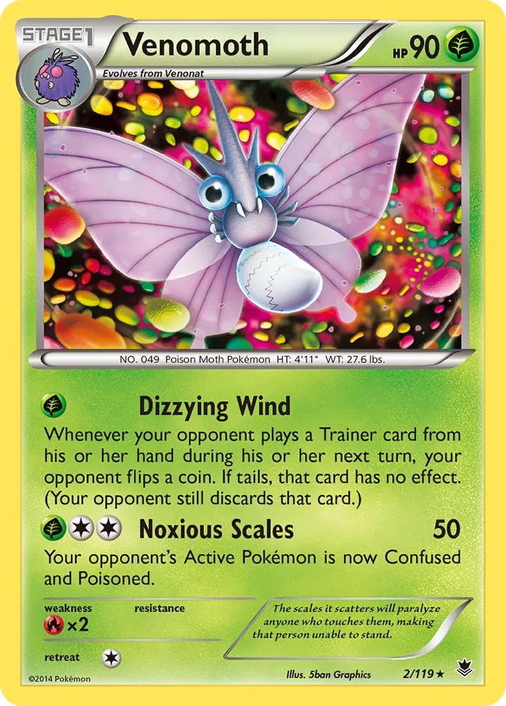 Venomoth, Phantom Forces 2/119