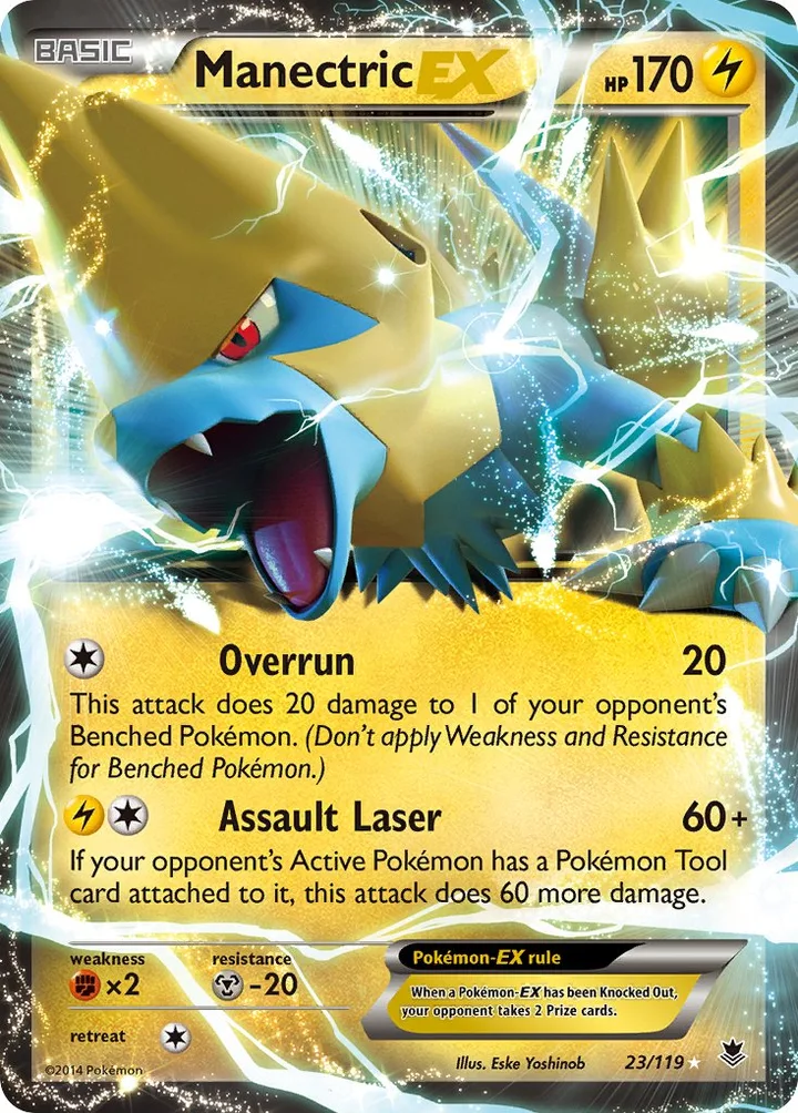 Manectric-EX, Phantom Forces 23/119