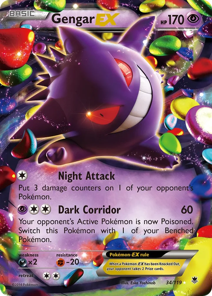 Gengar-EX, Phantom Forces 34/119