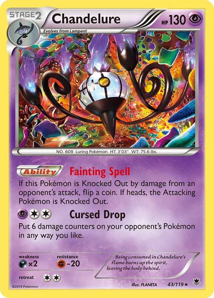 Chandelure, Phantom Forces 43/119