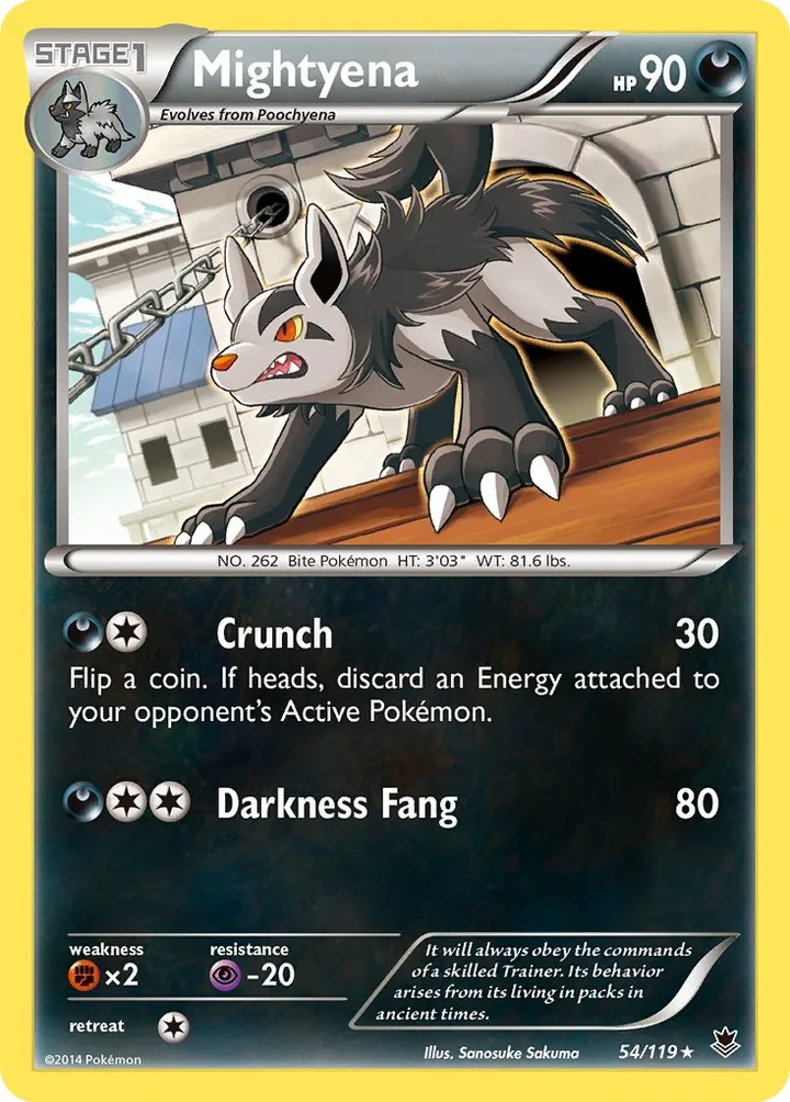 Mightyena, Phantom Forces 54/119