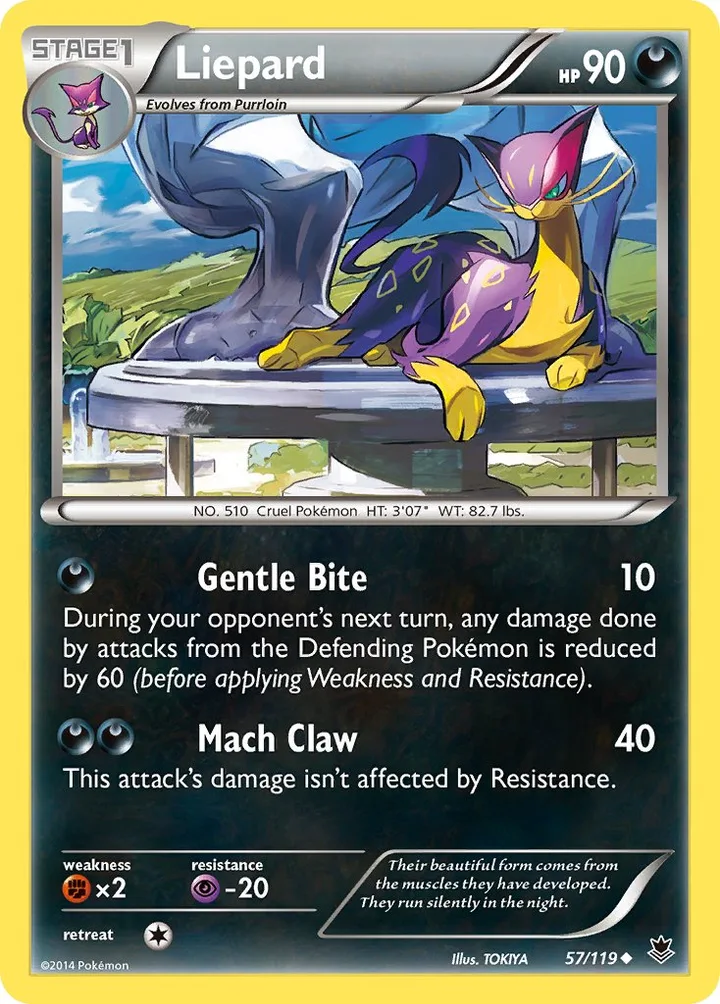 Liepard, Phantom Forces 57/119