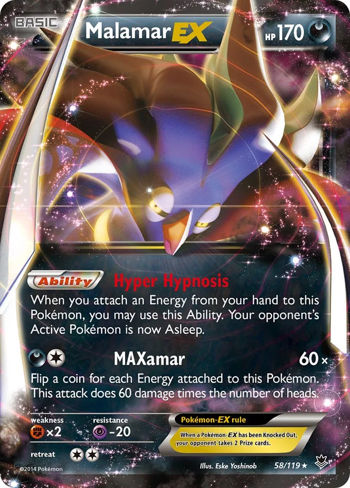 Malamar-EX, Phantom Forces 58/119