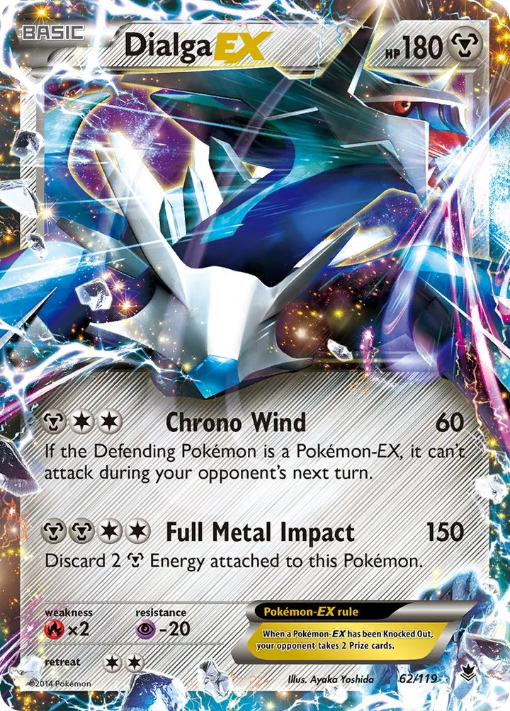 Dialga-EX, Phantom Forces 62/119