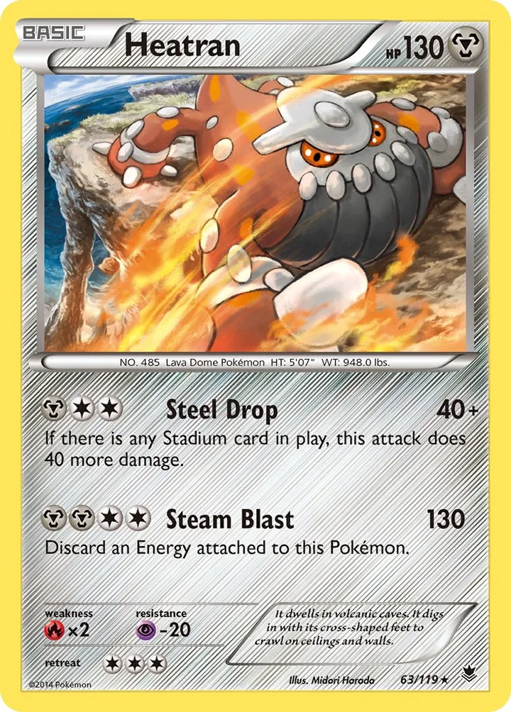 Heatran, Phantom Forces 63/119
