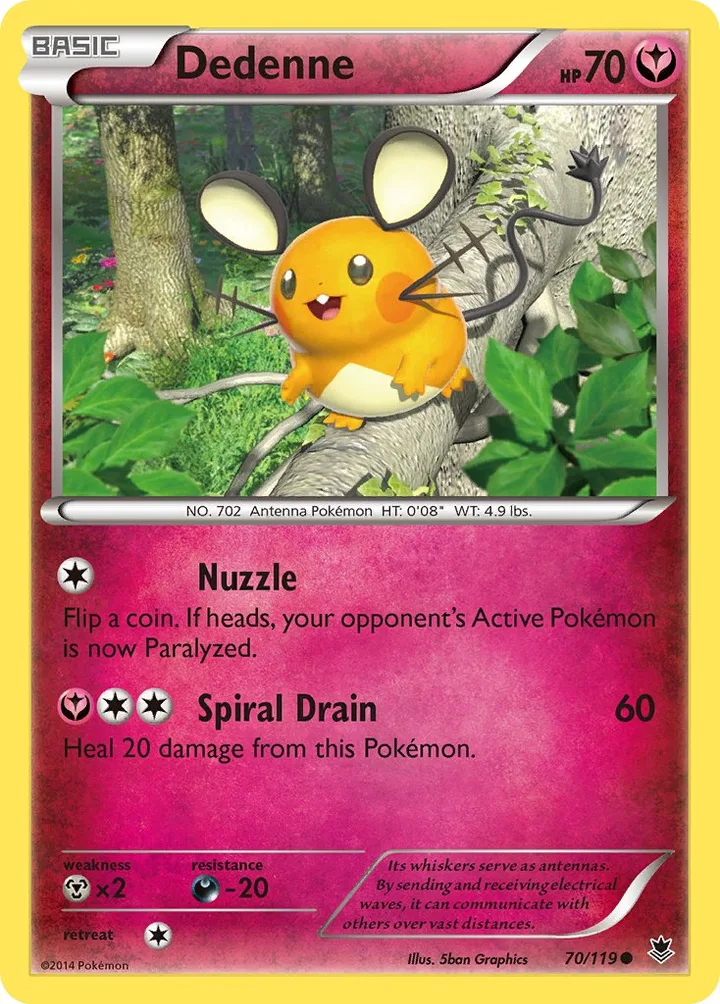 Dedenne, Phantom Forces 70/119