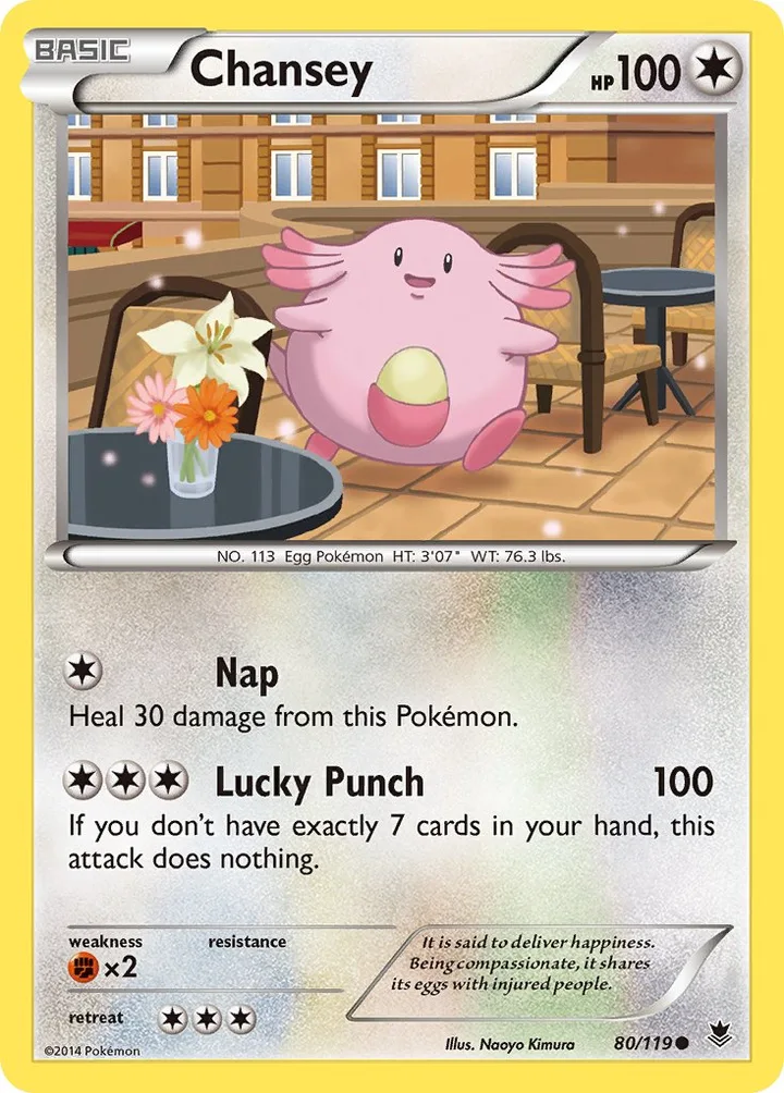 Chansey, Phantom Forces 80/119