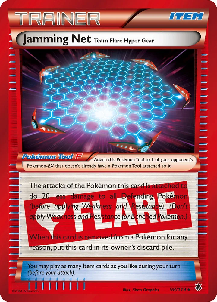 Jamming Net Team Flare Hyper Gear, Phantom Forces 98/119