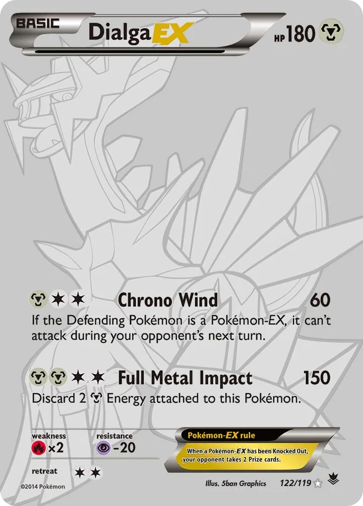 Dialga-EX, Phantom Forces 122/119
