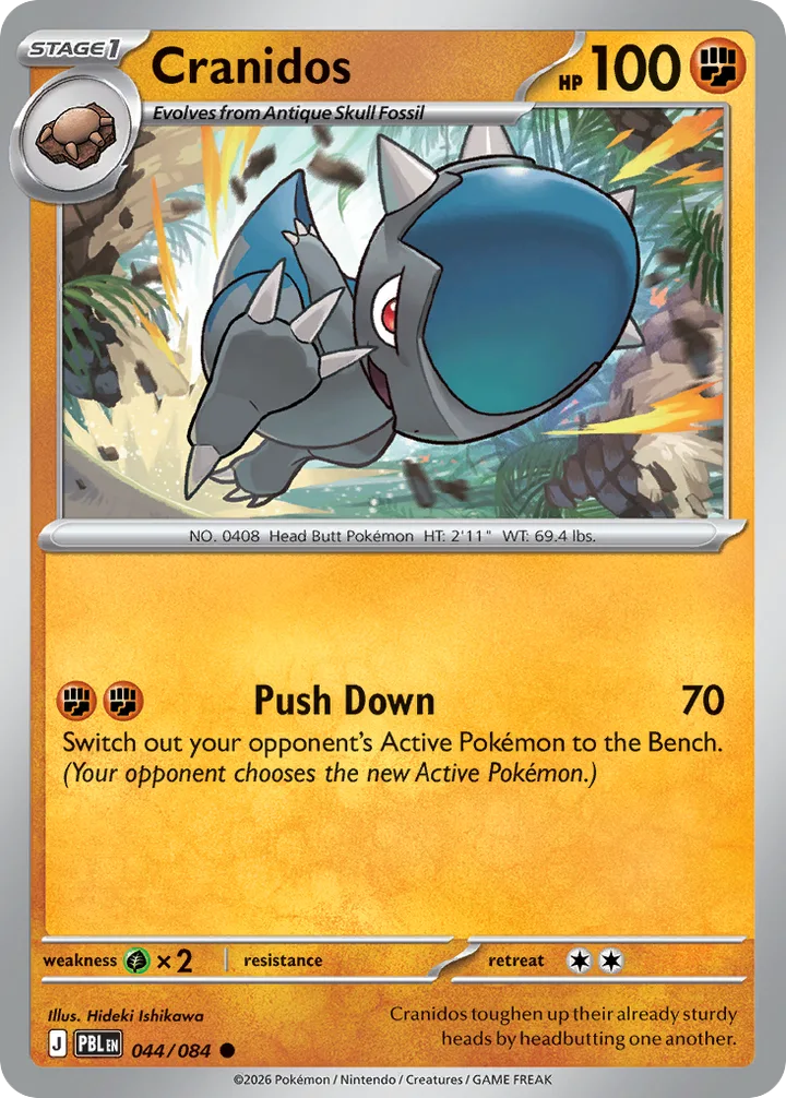 Cranidos, Pitch Black 044/084