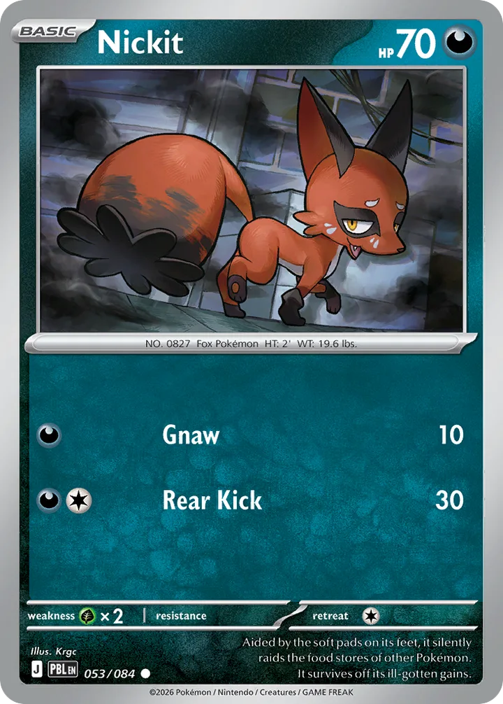 Nickit, Pitch Black 053/084