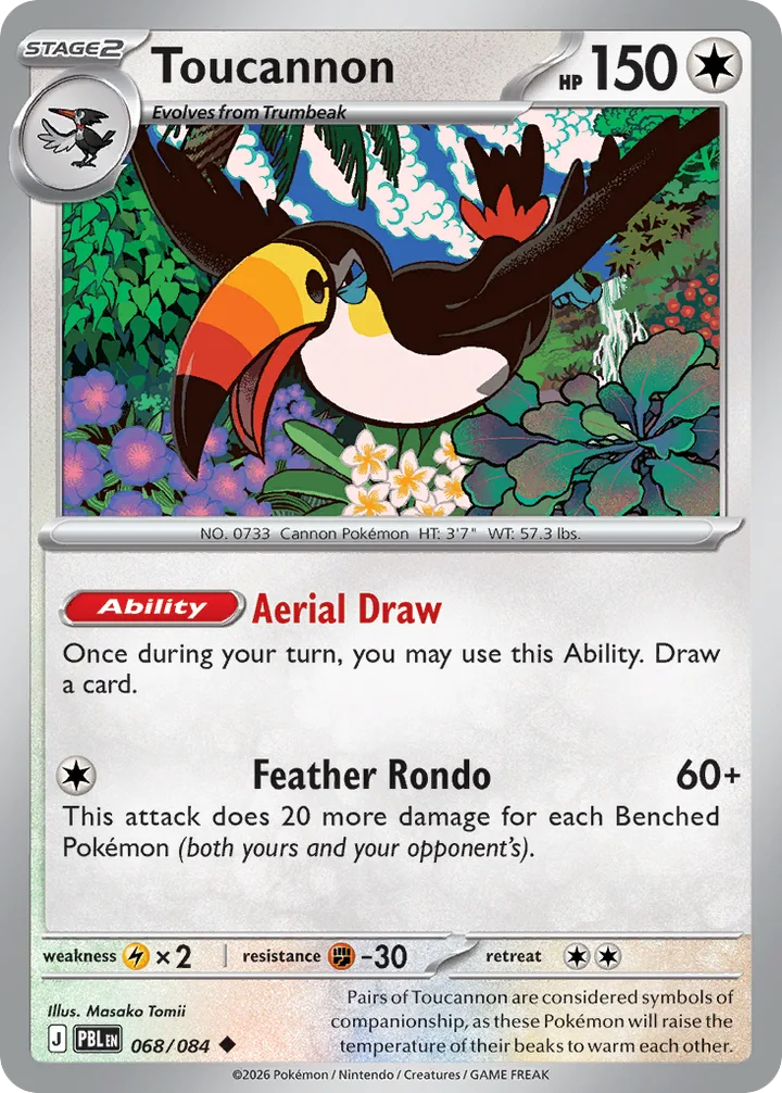 Toucannon, Pitch Black 068/084
